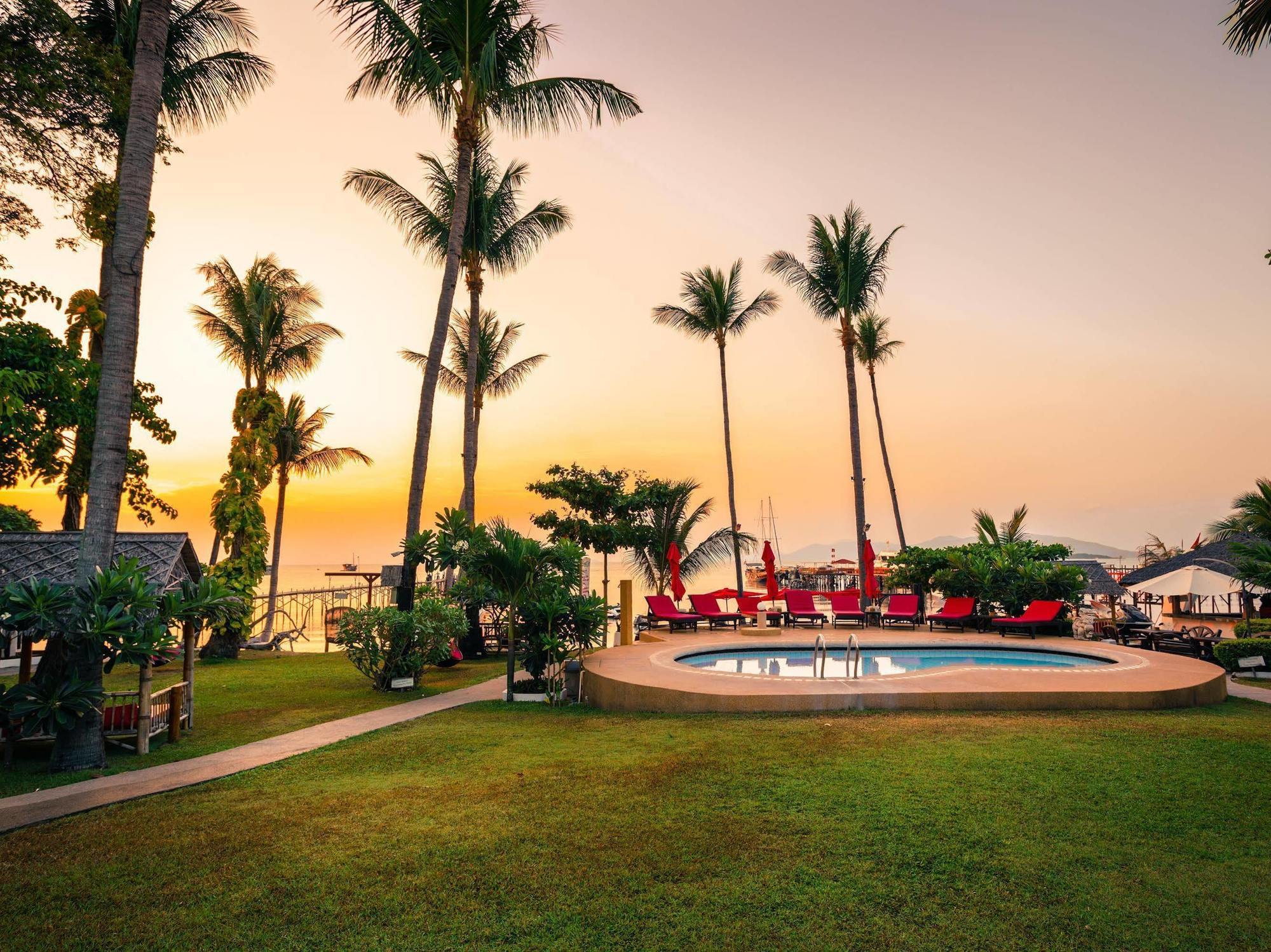 Samui Pier Beach Front & Resort Bangrak Plajı Dış mekan fotoğraf
